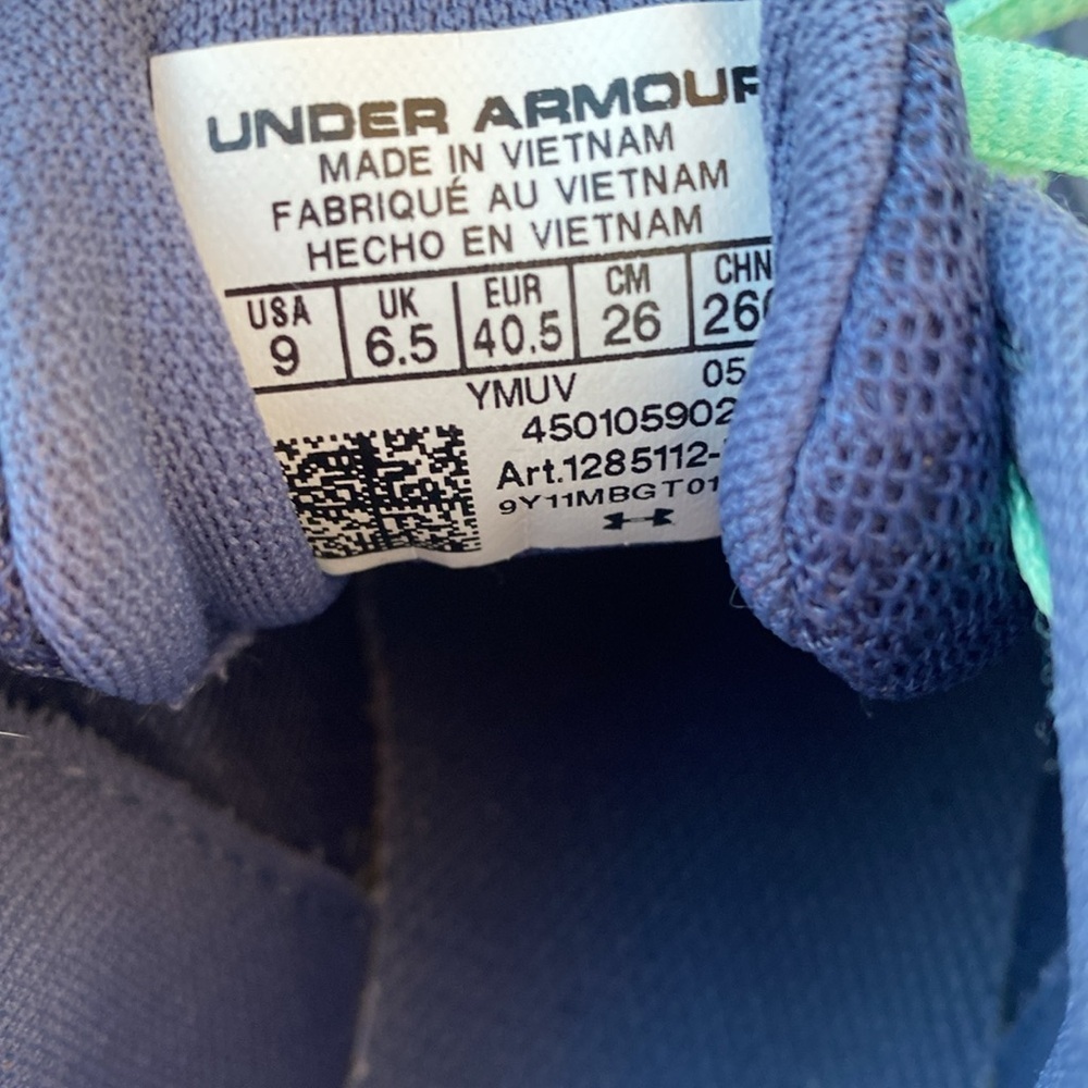 Under Armour Micro G Engage Athletic Running Shoe Women’s Size 9 - Picture 12 of 15
